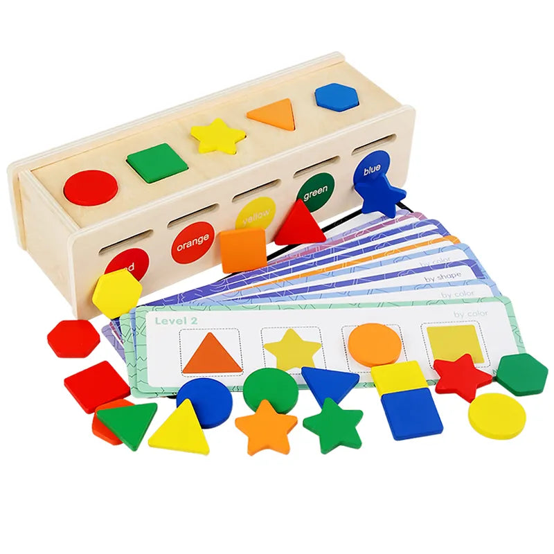 Juguete clasificador de colores y formas Juguete clasificador de colores y formas